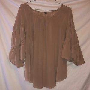 Tan blouse